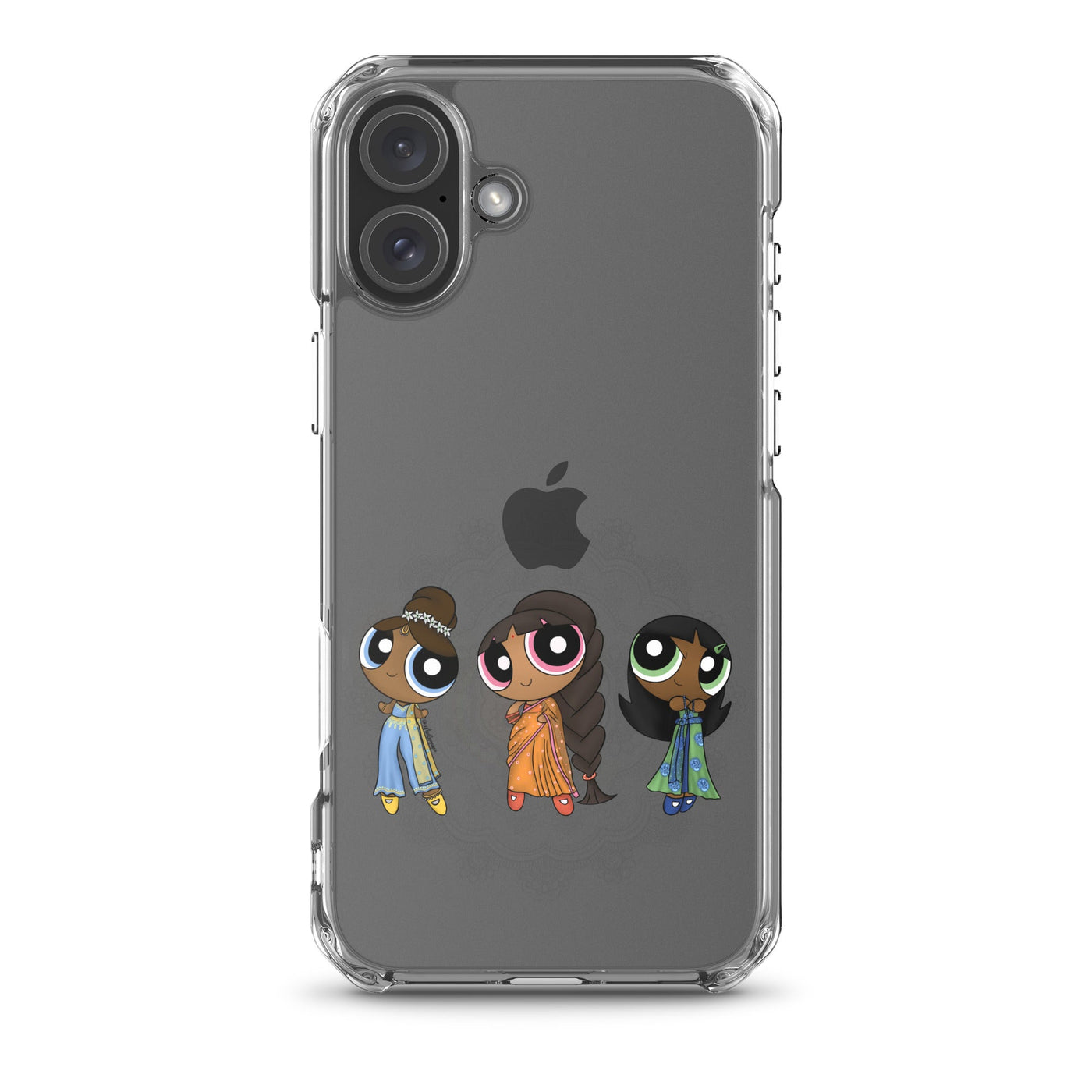 Powerpuff Girls Clear iPhone Case
