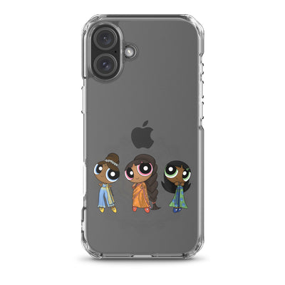 Powerpuff Girls Clear iPhone Case