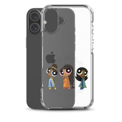 Powerpuff Girls Clear iPhone Case