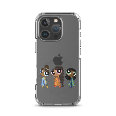 Powerpuff Girls Clear iPhone Case