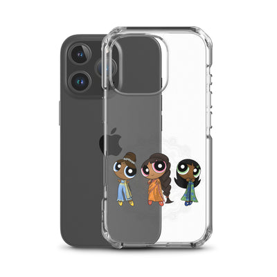 Powerpuff Girls Clear iPhone Case