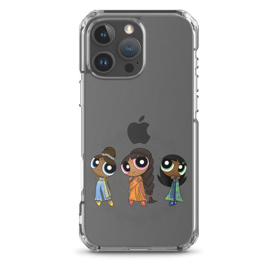 Powerpuff Girls Clear iPhone Case