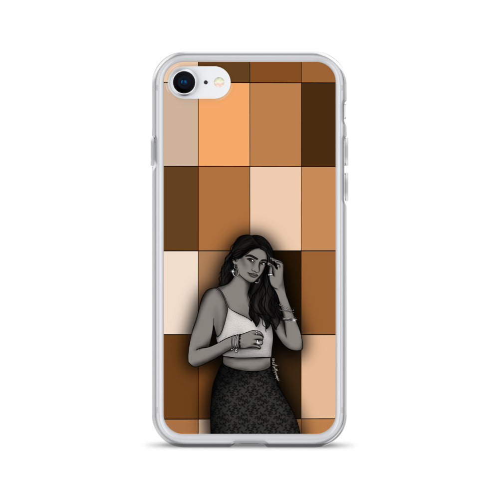 Brown Shade iPhone Case