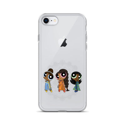 Powerpuff Girls Clear iPhone Case