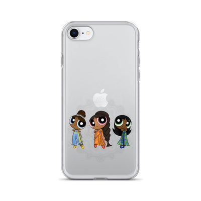 Powerpuff Girls Clear iPhone Case