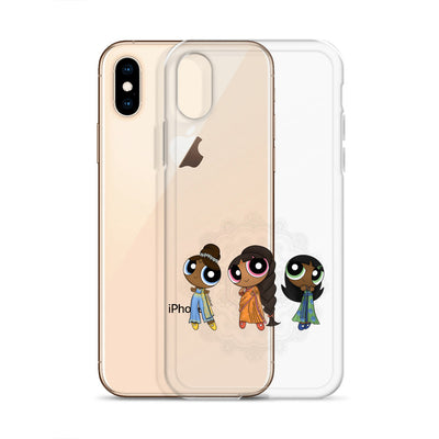 Powerpuff Girls Clear iPhone Case