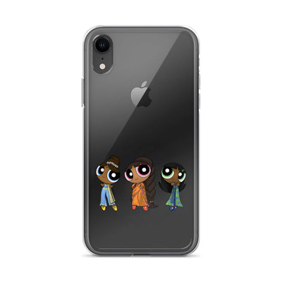 Powerpuff Girls Clear iPhone Case
