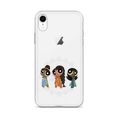 Powerpuff Girls Clear iPhone Case
