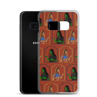 Halloween X Diwali Rani Samsung Phone Case