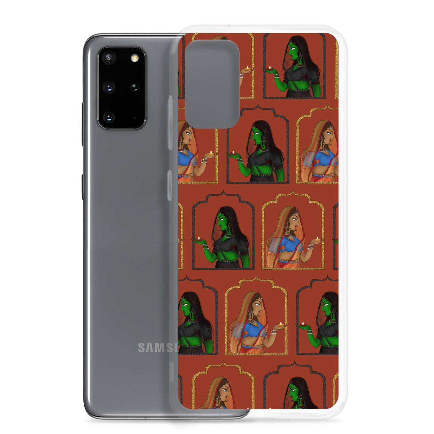 Halloween X Diwali Rani Samsung Phone Case