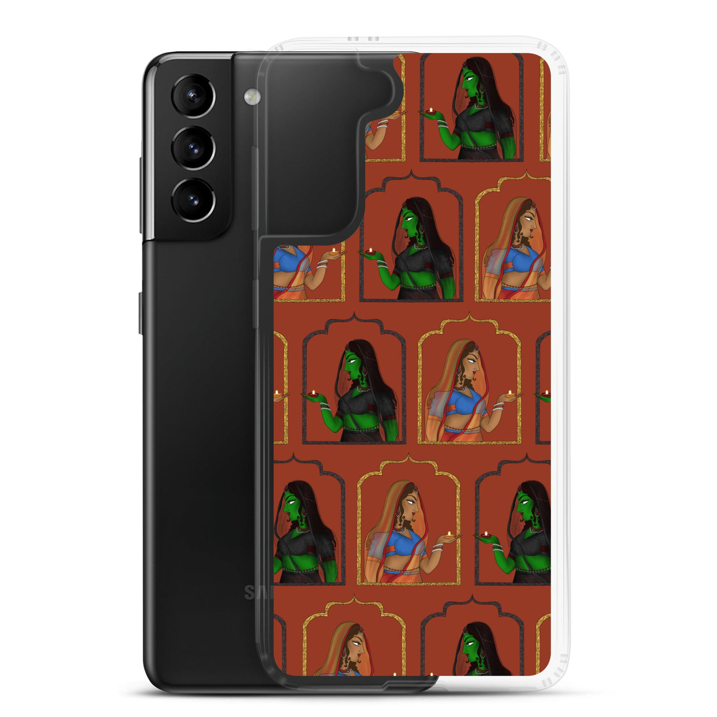 Halloween X Diwali Rani Samsung Phone Case