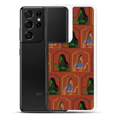 Halloween X Diwali Rani Samsung Phone Case