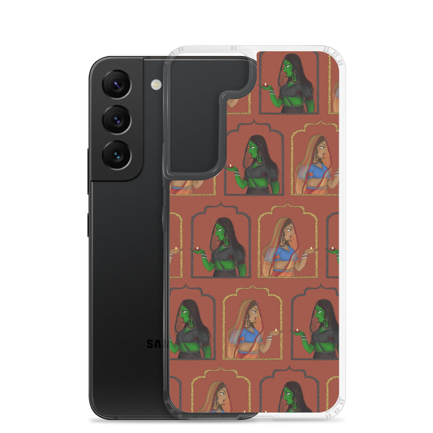 Halloween X Diwali Rani Samsung Phone Case