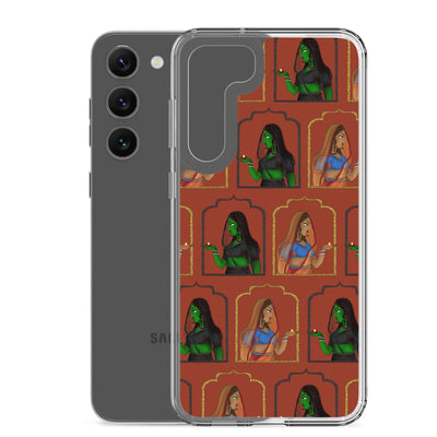 Halloween X Diwali Rani Samsung Phone Case