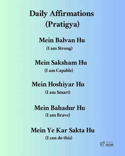 Hindi Bundle with Affirmations