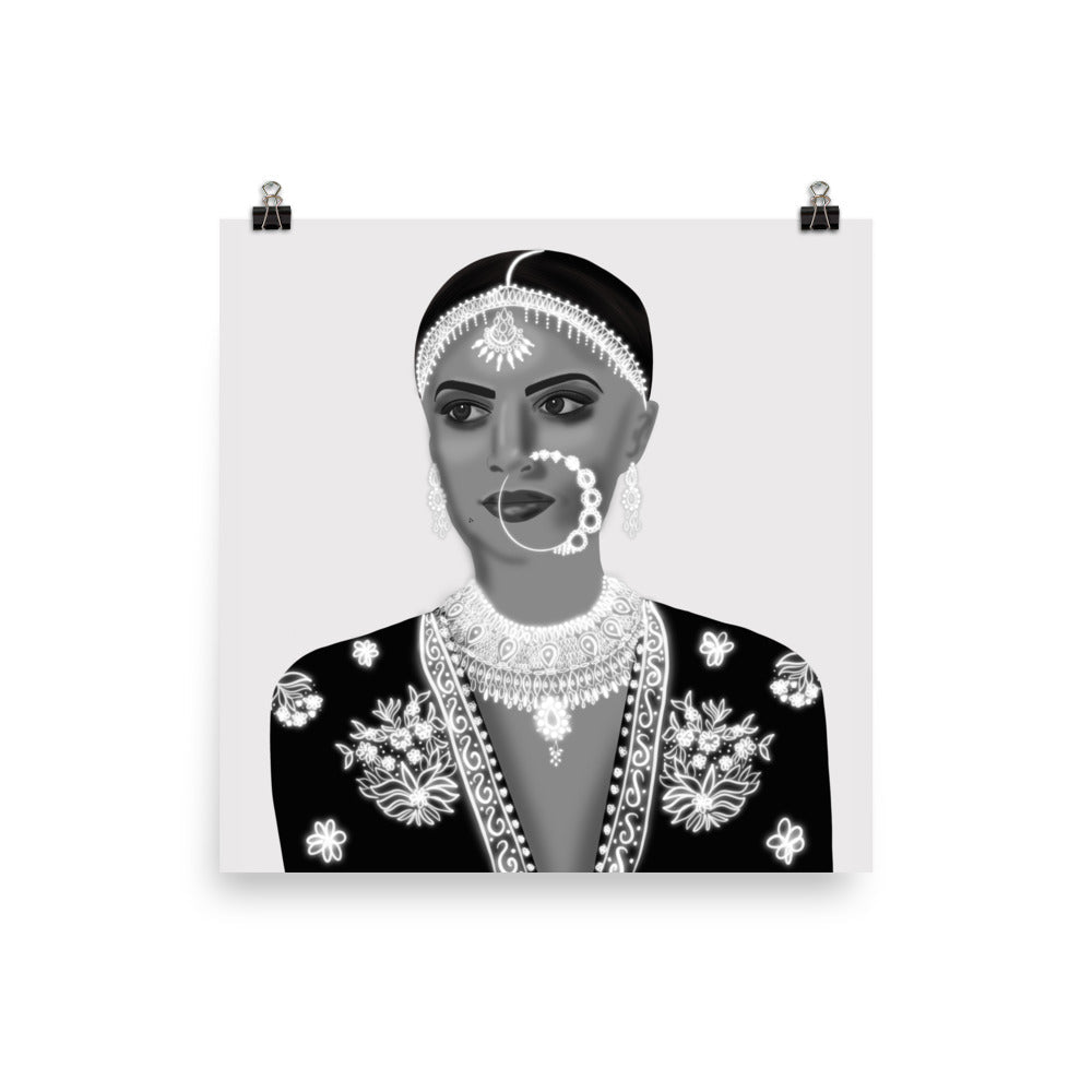 Silver Jewelry Rani Print