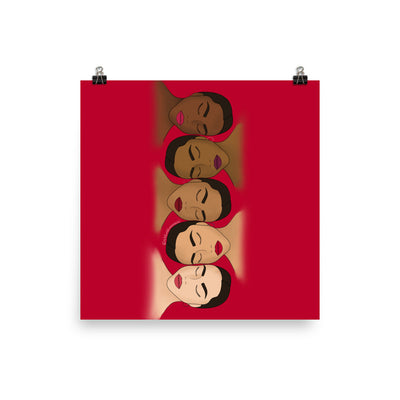 Shades of Brown Print (Individual)