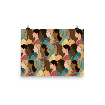 Side View Women Empowerment Print
