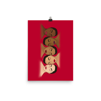 Shades of Brown Print (Individual)