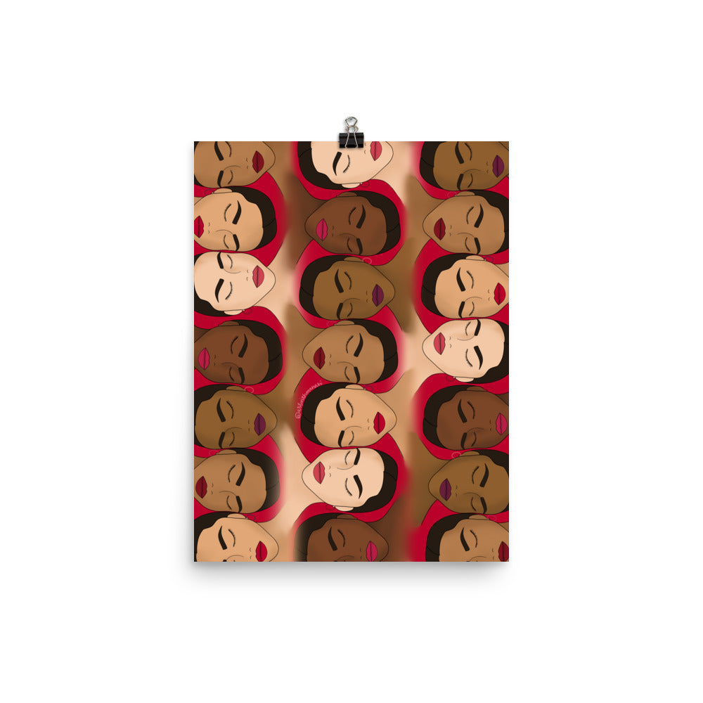 Shades of Brown Print
