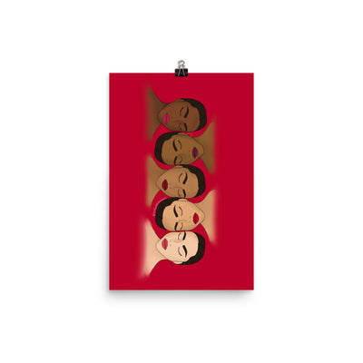 Shades of Brown Print (Individual)