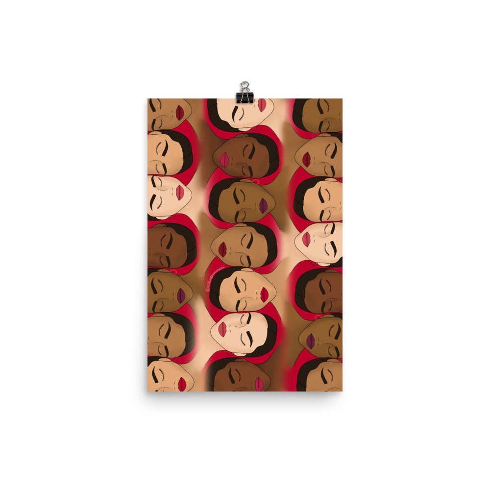 Shades of Brown Print