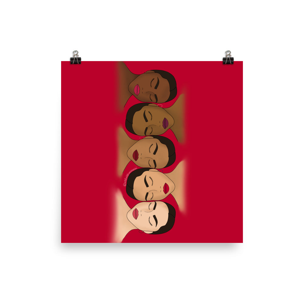 Shades of Brown Print (Individual)