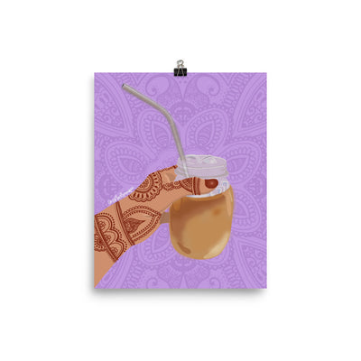 Iced Coffee Print