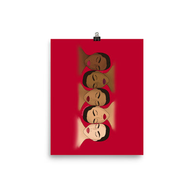 Shades of Brown Print (Individual)