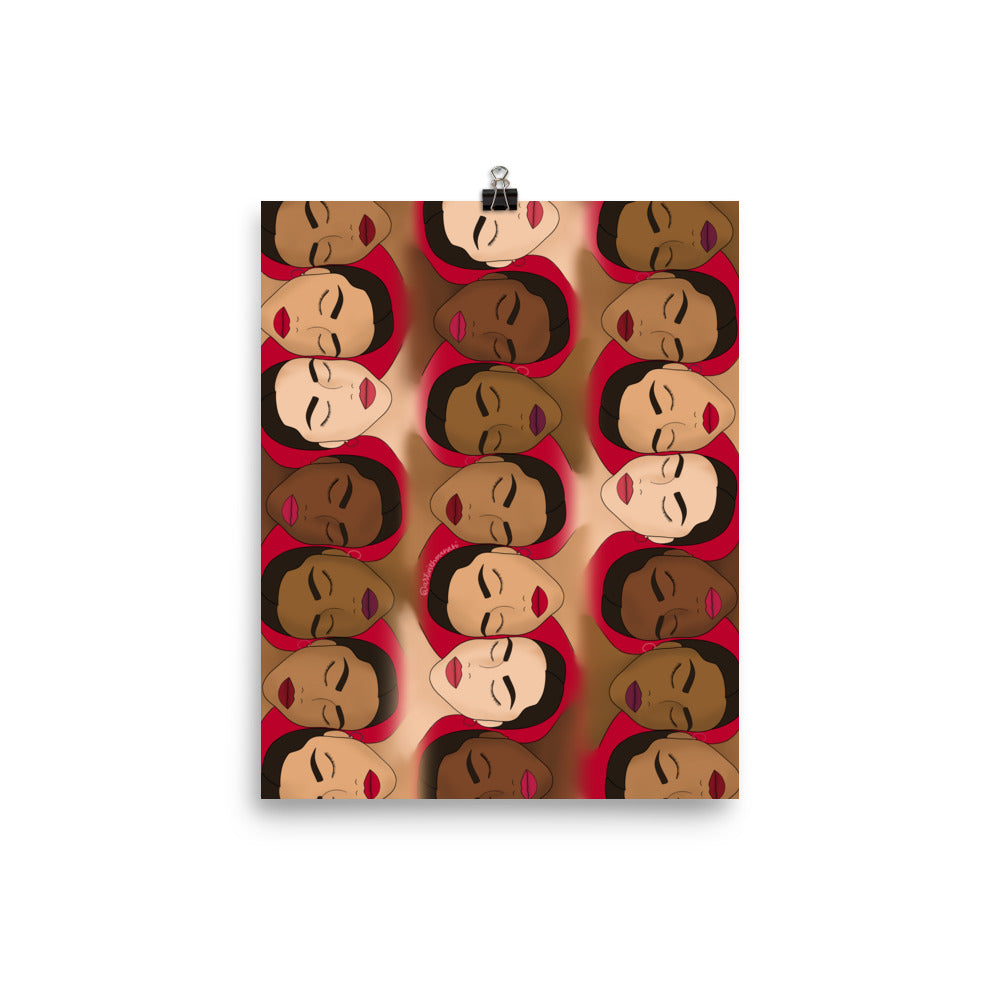 Shades of Brown Print