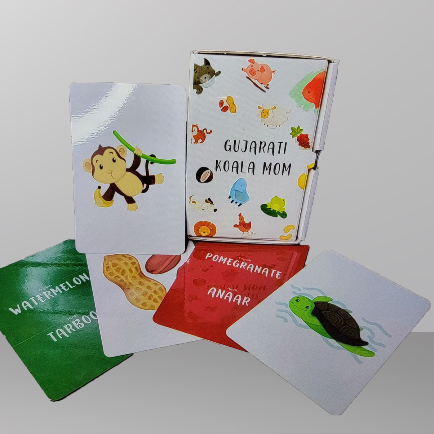 Hindi-English Flash Cards Bundle