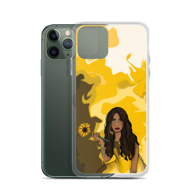 Sunflower Swirl Phone Case: iPhone