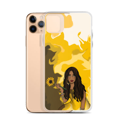 Sunflower Swirl Phone Case: iPhone