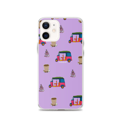 Auto, Earrings, and Chai Purple Phone Case: iPhone