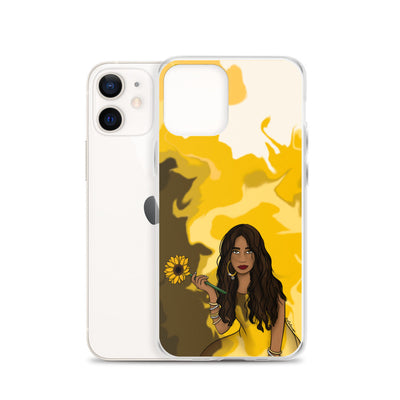 Sunflower Swirl Phone Case: iPhone