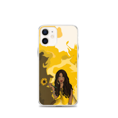 Sunflower Swirl Phone Case: iPhone