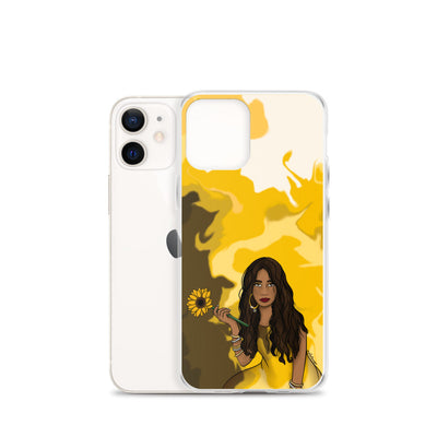 Sunflower Swirl Phone Case: iPhone