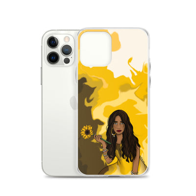 Sunflower Swirl Phone Case: iPhone