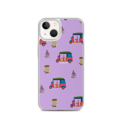 Auto, Earrings, and Chai Purple Phone Case: iPhone