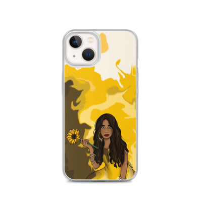 Sunflower Swirl Phone Case: iPhone