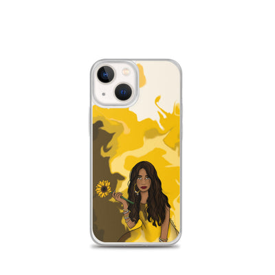 Sunflower Swirl Phone Case: iPhone
