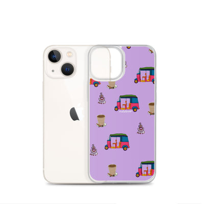 Auto, Earrings, and Chai Purple Phone Case: iPhone