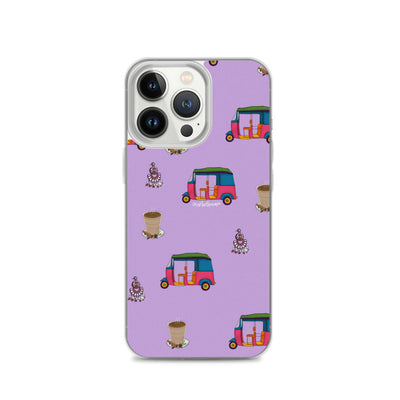 Auto, Earrings, and Chai Purple Phone Case: iPhone