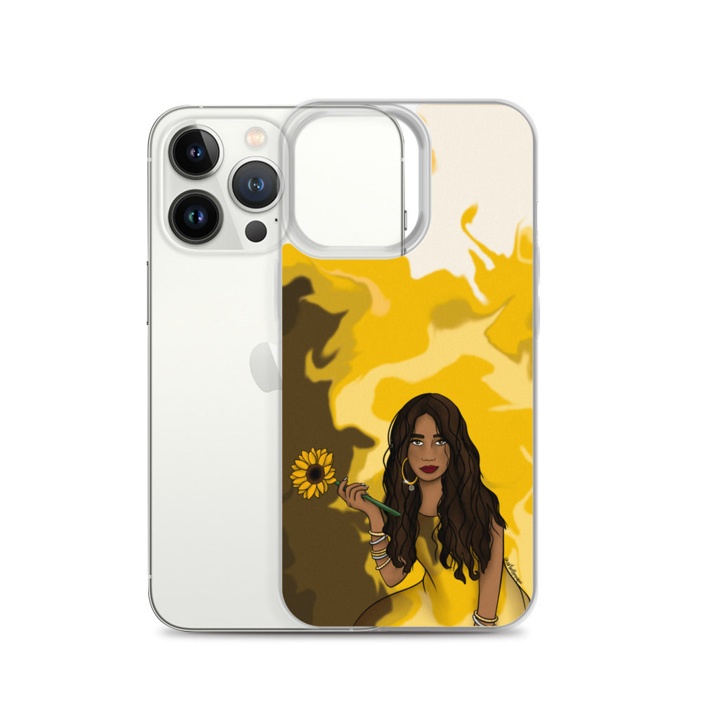 Sunflower Swirl Phone Case: iPhone