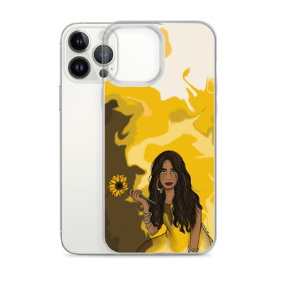 Sunflower Swirl Phone Case: iPhone