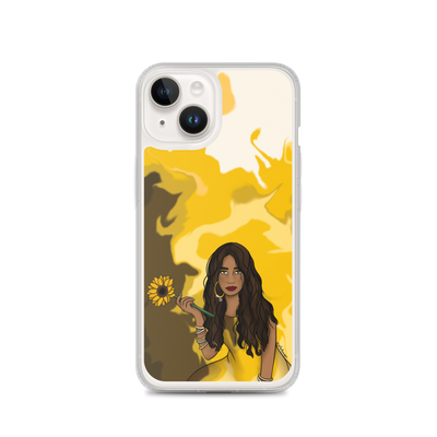 Sunflower Swirl Phone Case: iPhone