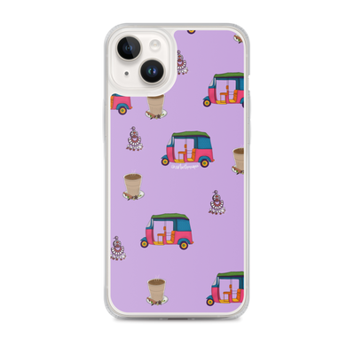 Auto, Earrings, and Chai Purple Phone Case: iPhone