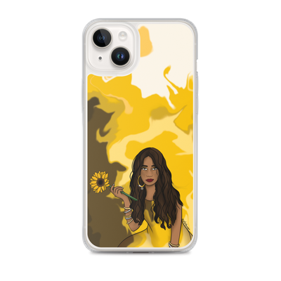 Sunflower Swirl Phone Case: iPhone