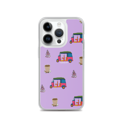 Auto, Earrings, and Chai Purple Phone Case: iPhone
