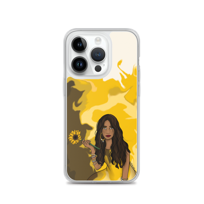 Sunflower Swirl Phone Case: iPhone